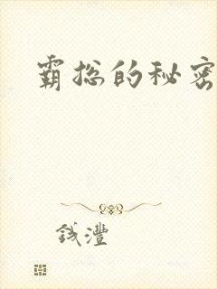 霸总的秘密教学封面