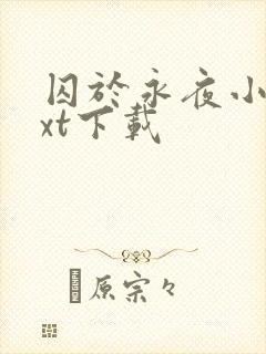 囚于永夜小说txt下载封面