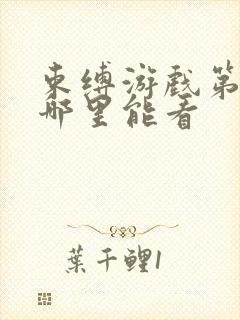 束缚游戏第二季哪里能看