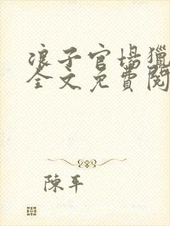 浪子官场猎艳记全文免费阅读