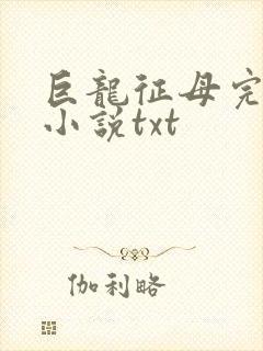 巨龙征母完结版小说txt