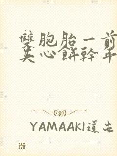 双胞胎一前一后夹心饼干年下