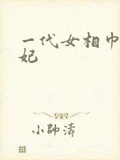 一代女相巾帼王妃封面