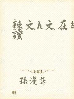 辣文h文在线阅读