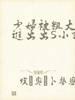 少妇被粗大猛进进出出S小说
