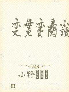 亦母亦妻小说全文免费阅读封面