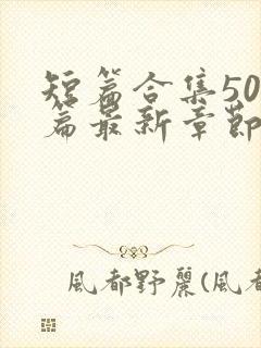 短篇合集500篇最新章节笔趣阁免费阅读