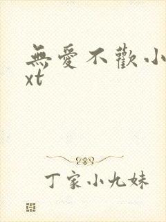 无爱不欢小说txt