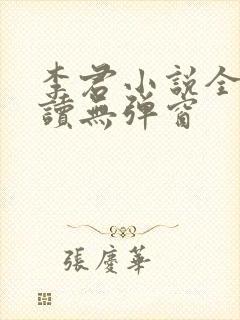 李君小说全文阅读无弹窗封面