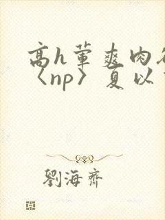 高h荤爽肉欲文〈np〉夏以昼