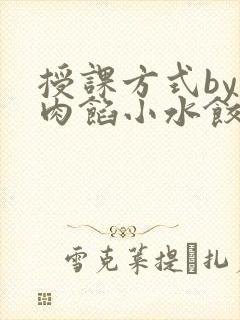 授课方式by 肉馅小水饺