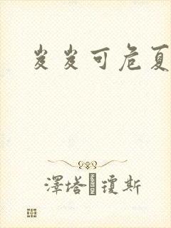 岌岌可危夏小正