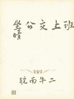 坐公交上班的苏晴