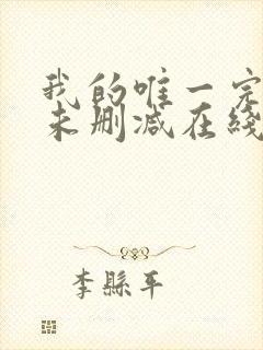 我的唯一完整版未删减在线免费观看封面