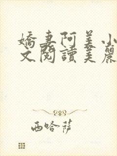 娇妻阿美小说全文阅读美丽的新娘