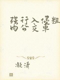 强行入侵粗暴h肉公交车