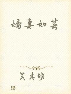 娇妻如芸封面