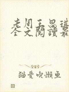 老周王思琪小说全文阅读最新章节更