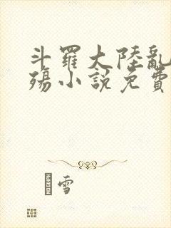 斗罗大陆乱世浮殇小说免费阅读