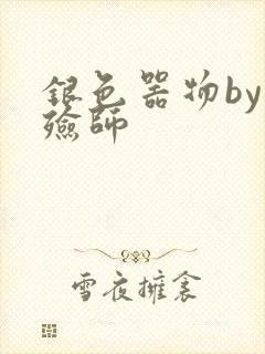 银色器物by入殓师封面