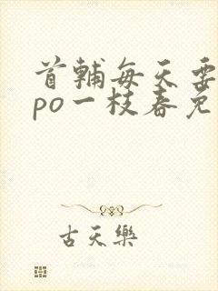 首辅每天要不够po一枝春免费阅读封面