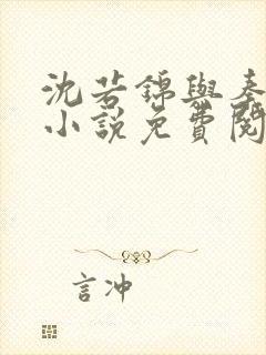 沈若锦与秦琅的小说免费阅读