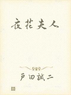 夜花夫人封面