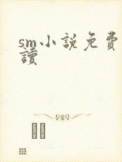 sm小说免费阅读