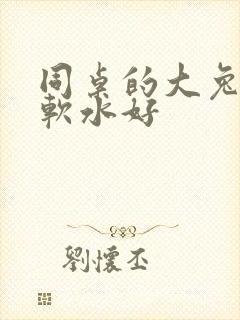 同桌的大兔子好软水好