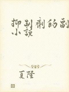 抑制剂的副作用小说封面