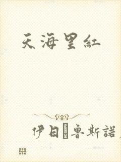 天海里红封面