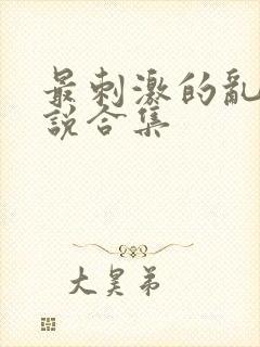 最刺激的乱惀小说合集