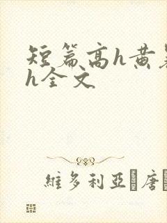 短篇高h黄暴辣h全文