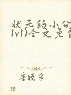 状元的小公主(1v1)全文免费阅读