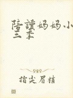 陪读妈妈小说第三季