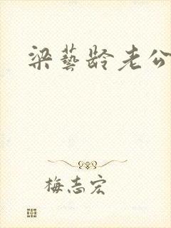 梁艺龄老公封面