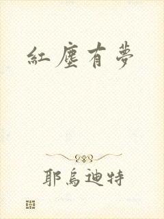 红尘有梦封面