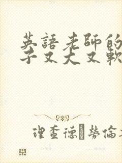 英语老师的小兔子又大又软封面