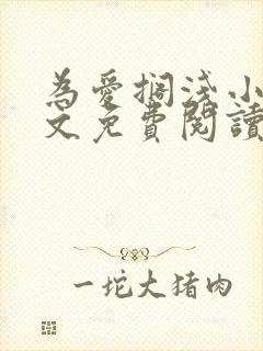 为爱搁浅小说全文免费阅读笔趣阁封面