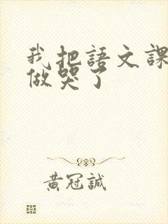 我把语文课代表做哭了封面