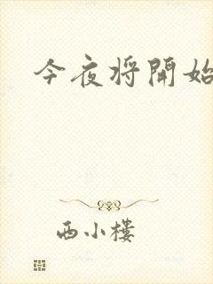 今夜将开始小说