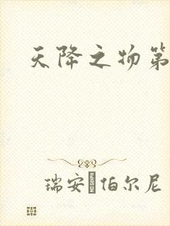 天降之物第一季