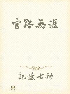 官路无涯封面