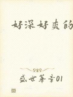 好深好爽的h文