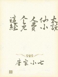 这个人仙太过正经免费小说