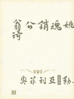 翁公销魂姚瑶琦琦