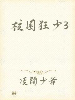 校园狂少3