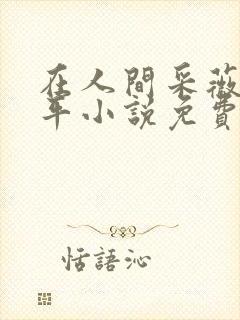 在人间采薇陆三平小说免费阅读