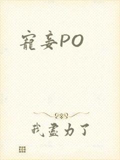 宠妾PO