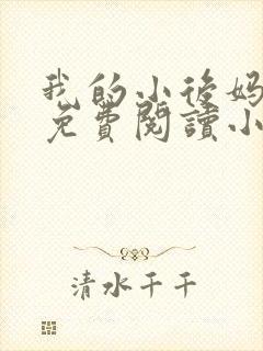 我的小后妈全文免费阅读小说封面